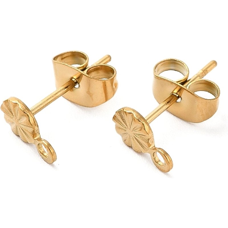 Trouvailles de boucles d'oreilles à tige en acier inoxydable 304 — Accessoires pour bijoux