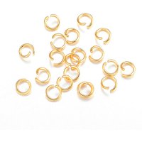 Anneaux Brisés en Acier Inoxydable 304 pour Bijoux et Porte-clés — Accessoires pour bijoux