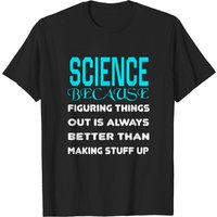 Science Men's T-Shirt in Black