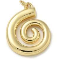 Charms Vortex Rack Plating - Pendentifs en laiton plaqué or 18K — Breloques et pendentifs