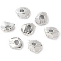 304 Stainless Steel Beads Nuggets with 1.5mm Hole