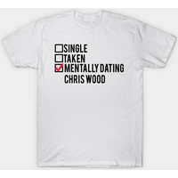 T-shirt pour hommes Mentally Dating Chris Wood - Supergirl — T-shirts pour hommes
