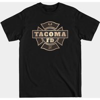 T-shirt pour hommes Tacoma FD Logo en noir — T-shirts pour hommes