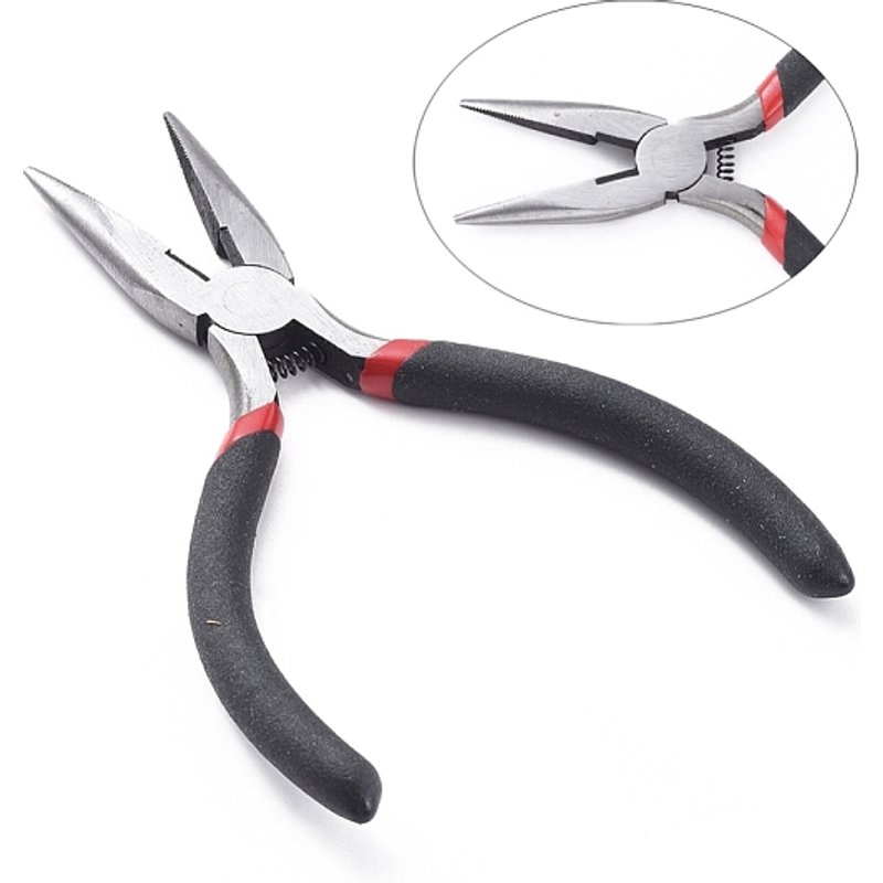 Pinces à Bijoux en Acier au Carbone avec Coupe-Fils et Polissage — Outils de création de bijoux