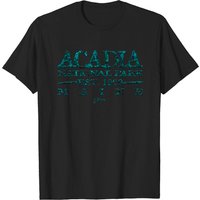 T-shirt Acadia National Park pour hommes - Établi en 1929 — T-shirts pour hommes