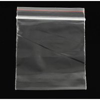 Plastic Resealable Zip Lock Bags, Clear, 10x7cm, 1.6 Mil Thickness