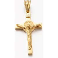 Pendentif Croix Crucifix en Acier Inoxydable 201 pour Pâques, Doré — Breloques et pendentifs