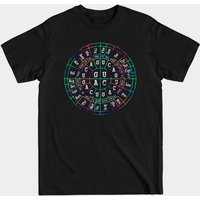 T-Shirt Biologiste du Tableau Périodique pour Hommes - Noir — T-shirts pour hommes