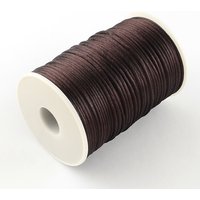 Polyester Cords, Saddle Brown, 2mm, 98.42 yards/roll
