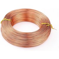 Anodized Aluminum Craft Wire for Jewelry Making, Sandy Brown, 18 Gauge