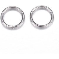 Anneaux Brisés Ouverts en Acier Inoxydable 304 Résistants au ternissement 12x1.5mm — Accessoires pour bijoux