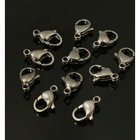 Clips à homard et clips à déclenchement perroquet en acier inoxydable 304 — Accessoires pour bijoux