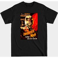T-shirt L'Homme Invisible - Horreur des années 50 pour hommes — T-shirts pour hommes