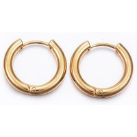 Ion Plating 304 Stainless Steel Huggie Hoop Earrings