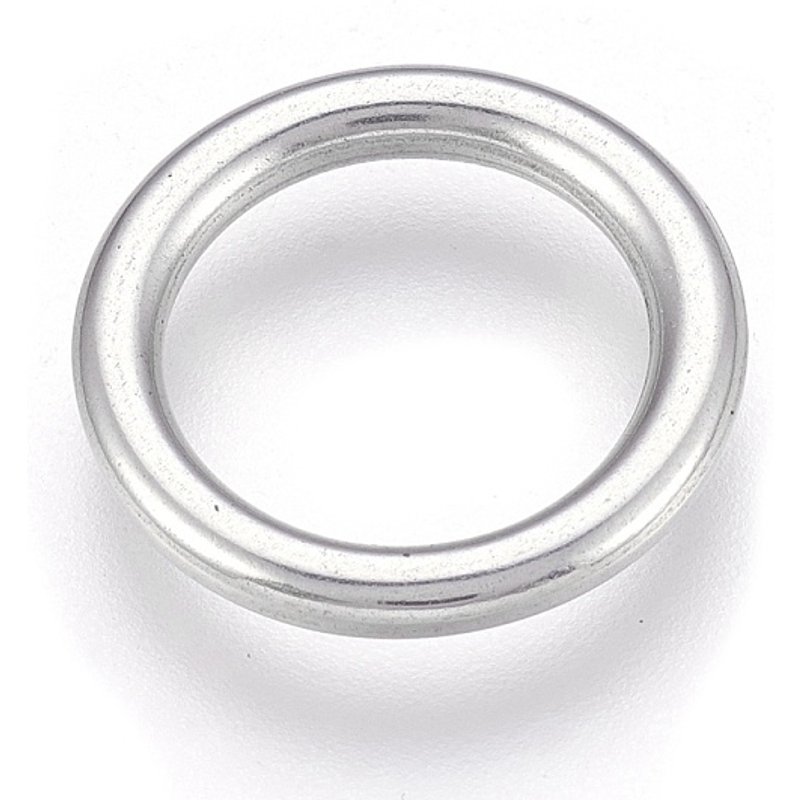 Anneaux de liaison en acier inoxydable 304, résistant au ternissement, 19x2mm — Accessoires pour bijoux