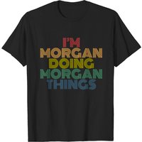 T-shirt personnalisé "Morgan Doing Morgan Things