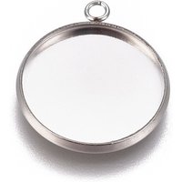 Réglages de cabochon en acier inoxydable 304 non ternissant