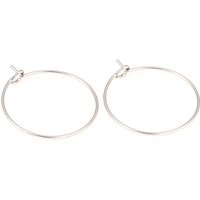 Trouvailles de boucles d'oreilles en acier inoxydable chirurgical 316L, 20x0.7mm — Accessoires pour bijoux