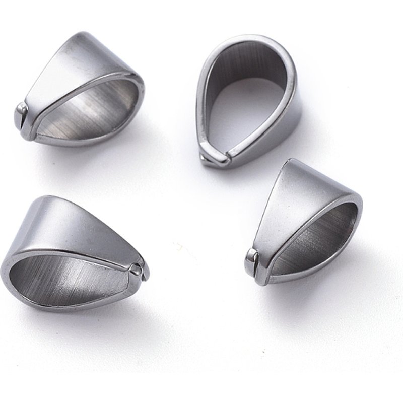 Bails à snap en acier inoxydable 304 - Résistants au ternissement — Accessoires pour bijoux