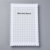Disque de Tressage en Mousse EVA pour DIY Macramé et Perles