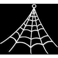 Pendentif en Acier Inoxydable 201, Découpe Laser, Toile d'Araignée — Breloques et pendentifs
