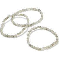 Bracelet Élastique en Labradorite Naturelle pour Femmes — Bracelet Femme