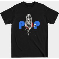 T-shirt Noir pour Hommes Iggy Pop
