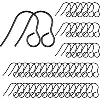 100Pcs Crochets de Boucles d'Oreilles Français Hypoallergéniques en Acier Inoxydable 316 — Accessoires pour bijoux