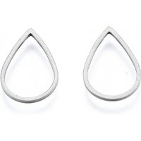 Non-Tarnish 201 Stainless Steel Teardrop Linking Rings