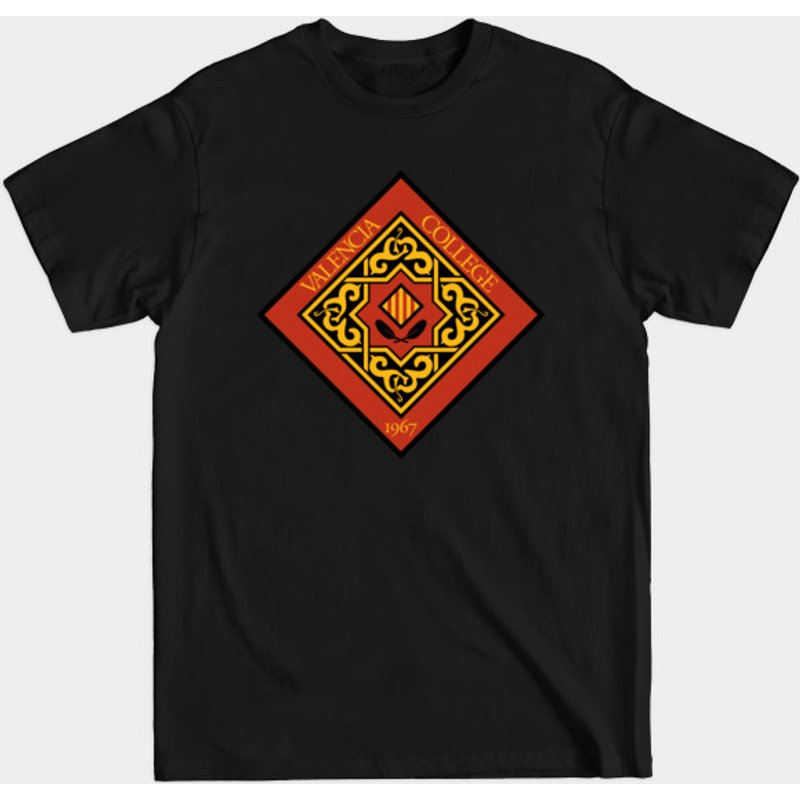 T-shirt pour hommes Valencia College en noir — T-shirts pour hommes