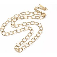 Collier en chaîne Rolo en acier inoxydable 304 pour femmes — Collier pendentif