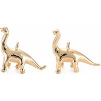 Pendentif Dinosaure en Laiton, Sans Nickel, Plaqué Or 18K — Breloques et pendentifs