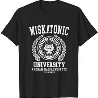 T-shirt pour hommes Cthulu et Lovecraft - Université Miskatonic