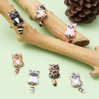 Pendentifs en Émail Or Clair - 7 Styles, 7pcs — Breloques et pendentifs