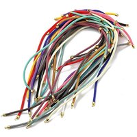 Nylon Cords for Necklace Making with Golden Brass Findings — Jewelry Making Tools