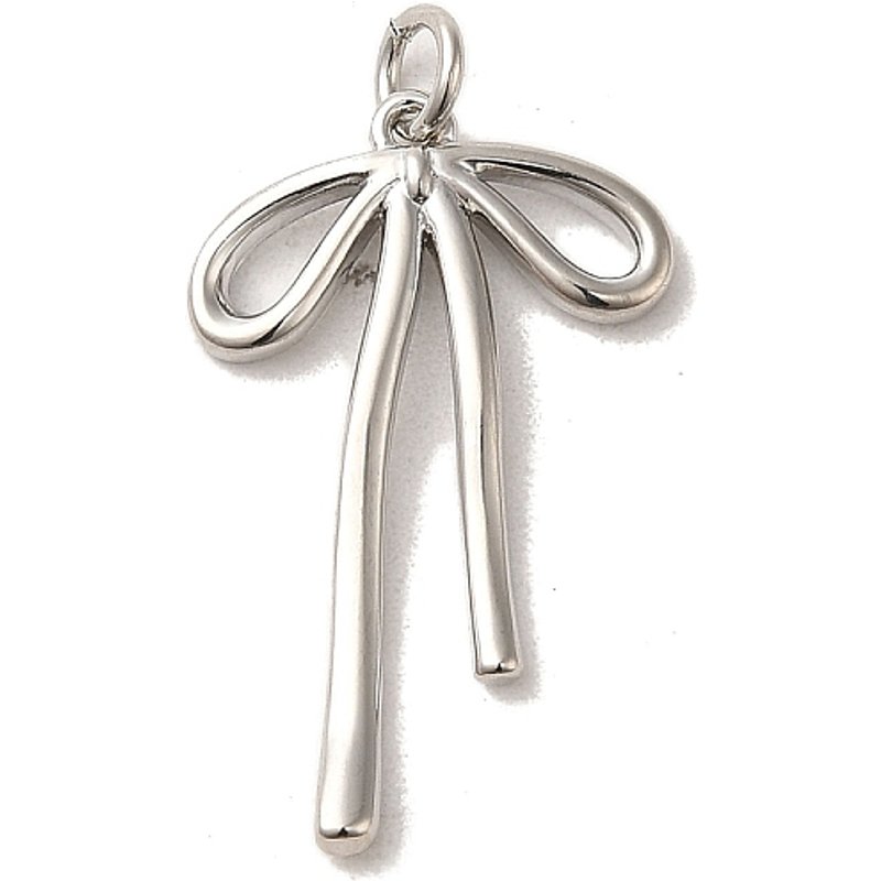 Pendentifs en laiton, sans cadmium ni plomb, design nœud papillon — Breloques et pendentifs