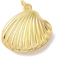 Pendants en laiton Rack Plating avec plaquage en or 18K