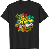 Aloha Mr. Hand Distressed T-Shirt - Fast Times At Ridgemont High — Mens T Shirts