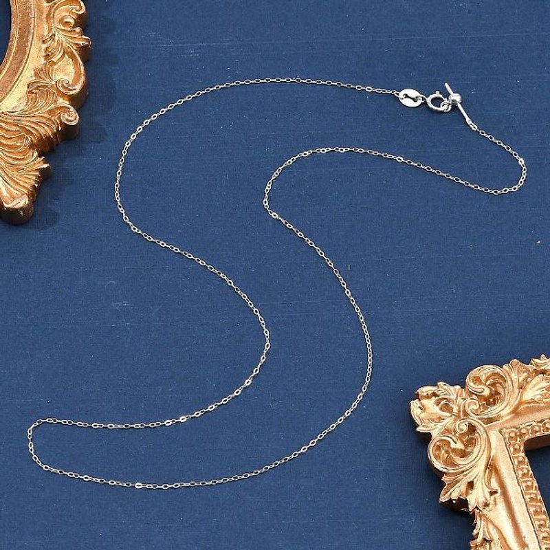 Collier à Glissière Ajustable en Argent Sterling 925 pour Femmes — Collier pendentif