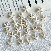 Perles en Howlite Synthétique en Forme d'Étoile de Mer — Perles à bijoux