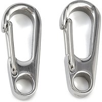 Mousquetons de grimpe en acier inoxydable 304 et attaches de clés — Accessoires pour bijoux