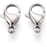 Attaches de homard en acier inoxydable 304, 13x8x3.9mm — Accessoires pour bijoux