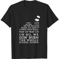 Burn The House Down - Ajr - Men's T-Shirt in Black — Mens T Shirts