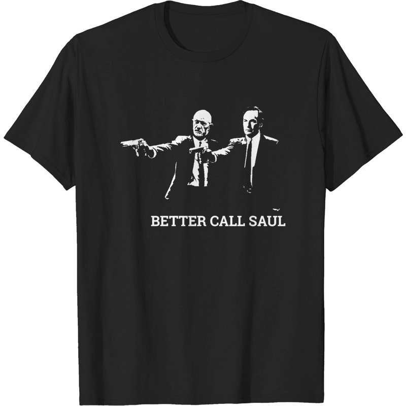 T-shirt pour hommes Better Call Saul en noir