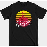 T-shirt pour hommes Better Call Saul - Style Vaporwave