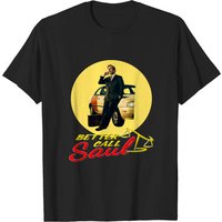 T-shirt pour hommes Better Call Saul en noir — T-shirts pour hommes
