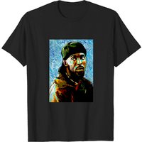 T-shirt Noir pour Hommes Omar par Van Gogh — T-shirts pour hommes