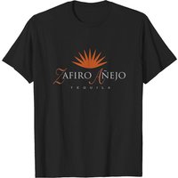 T-shirt pour hommes Zafiro Añejo Tequila en noir — T-shirts pour hommes