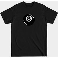 T-shirt pour hommes 8 Ball en noir — T-shirts pour hommes