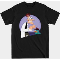 Doof And Perry Perry The Platypus Men's T-Shirt